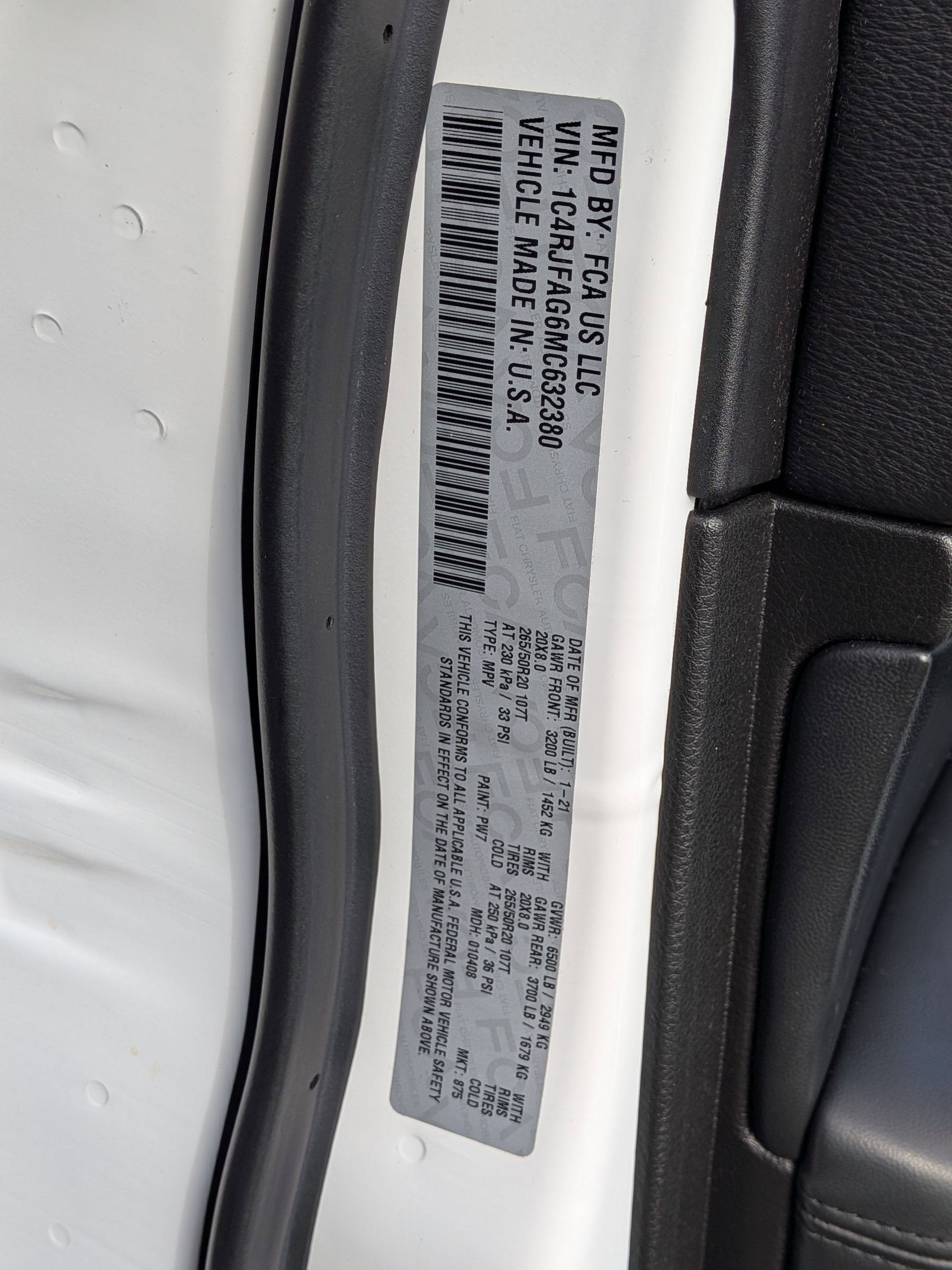 2021 Jeep Grand Cherokee Laredo X