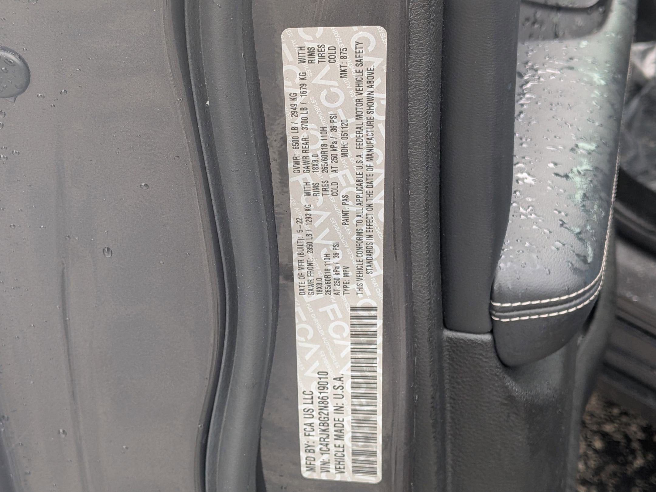 2022 Jeep Grand Cherokee L Limited