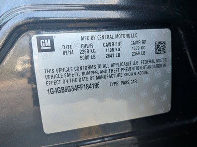 2015 Buick LaCrosse Leather