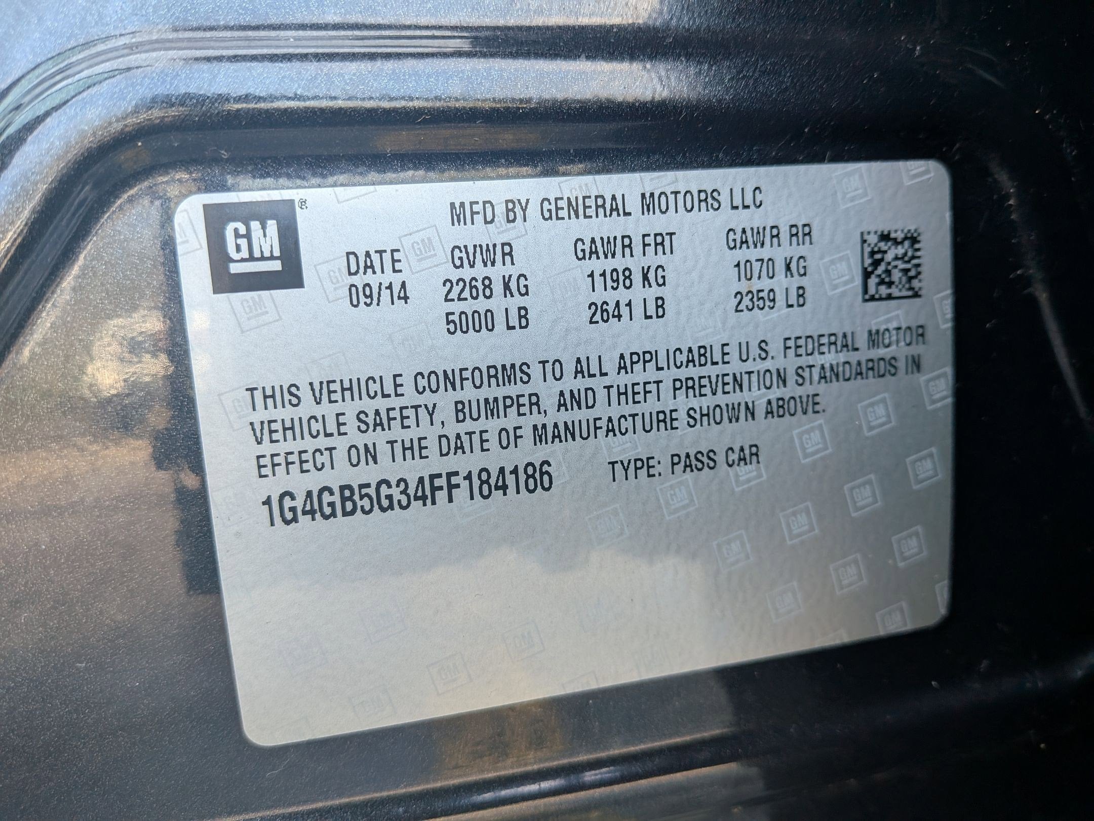 2015 Buick LaCrosse Leather