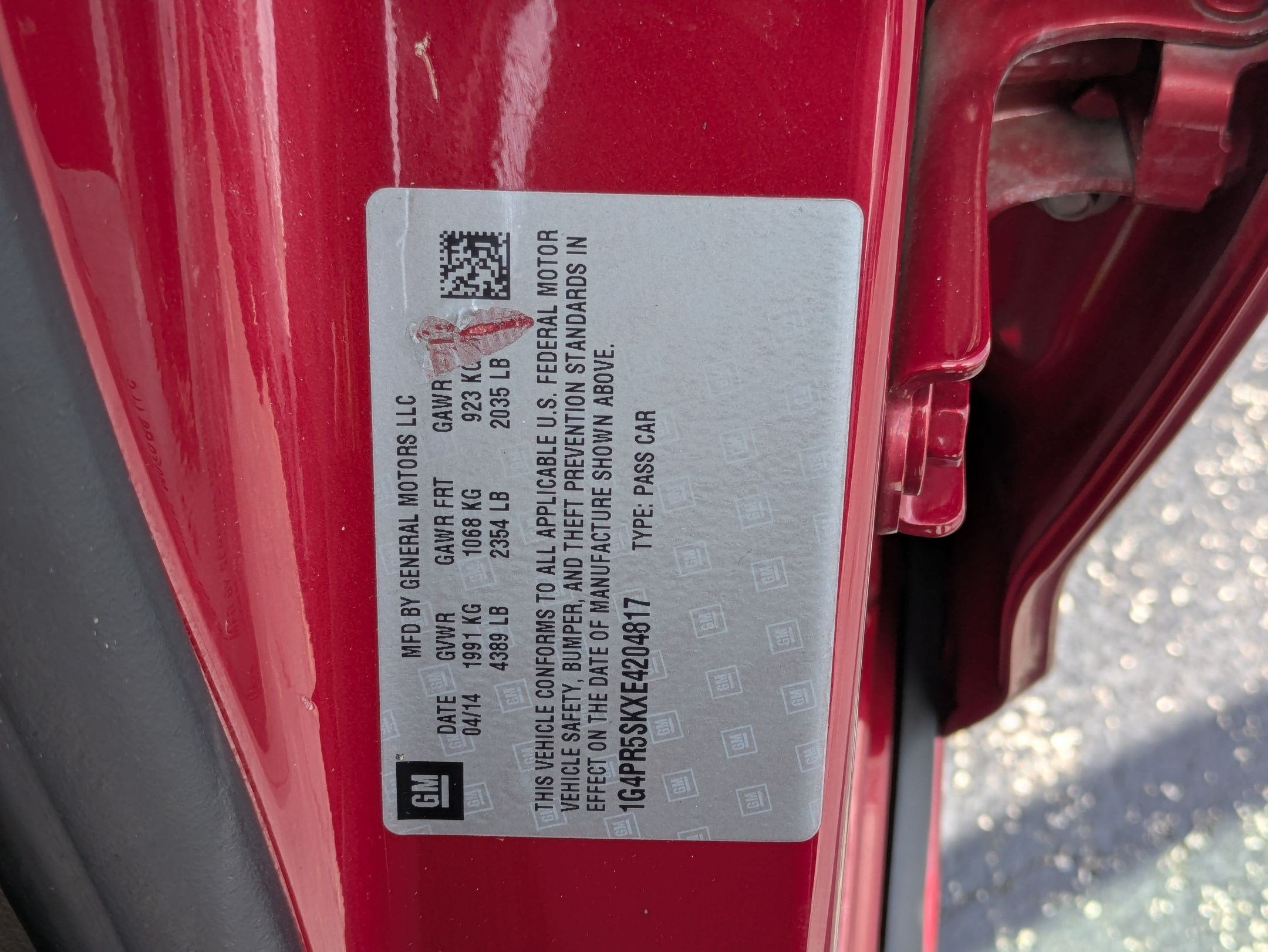 2014 Buick Verano Convenience Group