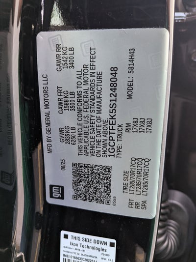 2025 Chevrolet Colorado ZR2