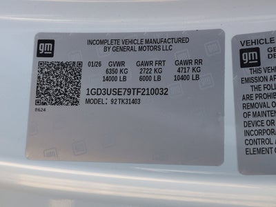2026 GMC Sierra 3500 HD Chassis Cab Pro
