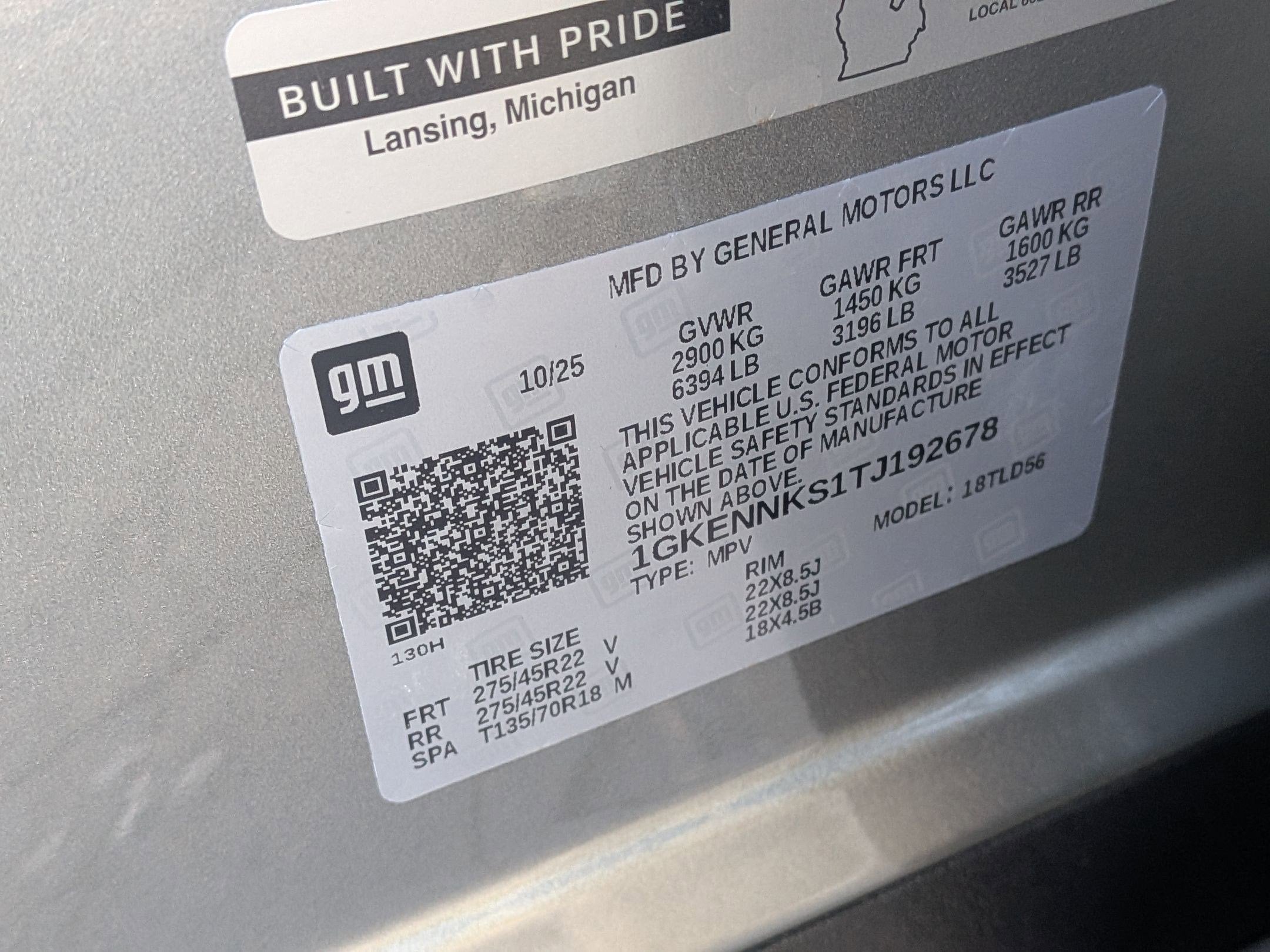 2026 GMC Acadia Elevation