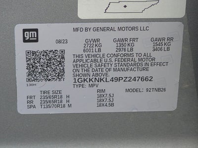 2023 GMC Acadia SLE