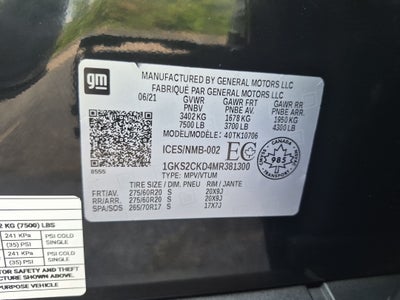 2021 GMC Yukon AT4