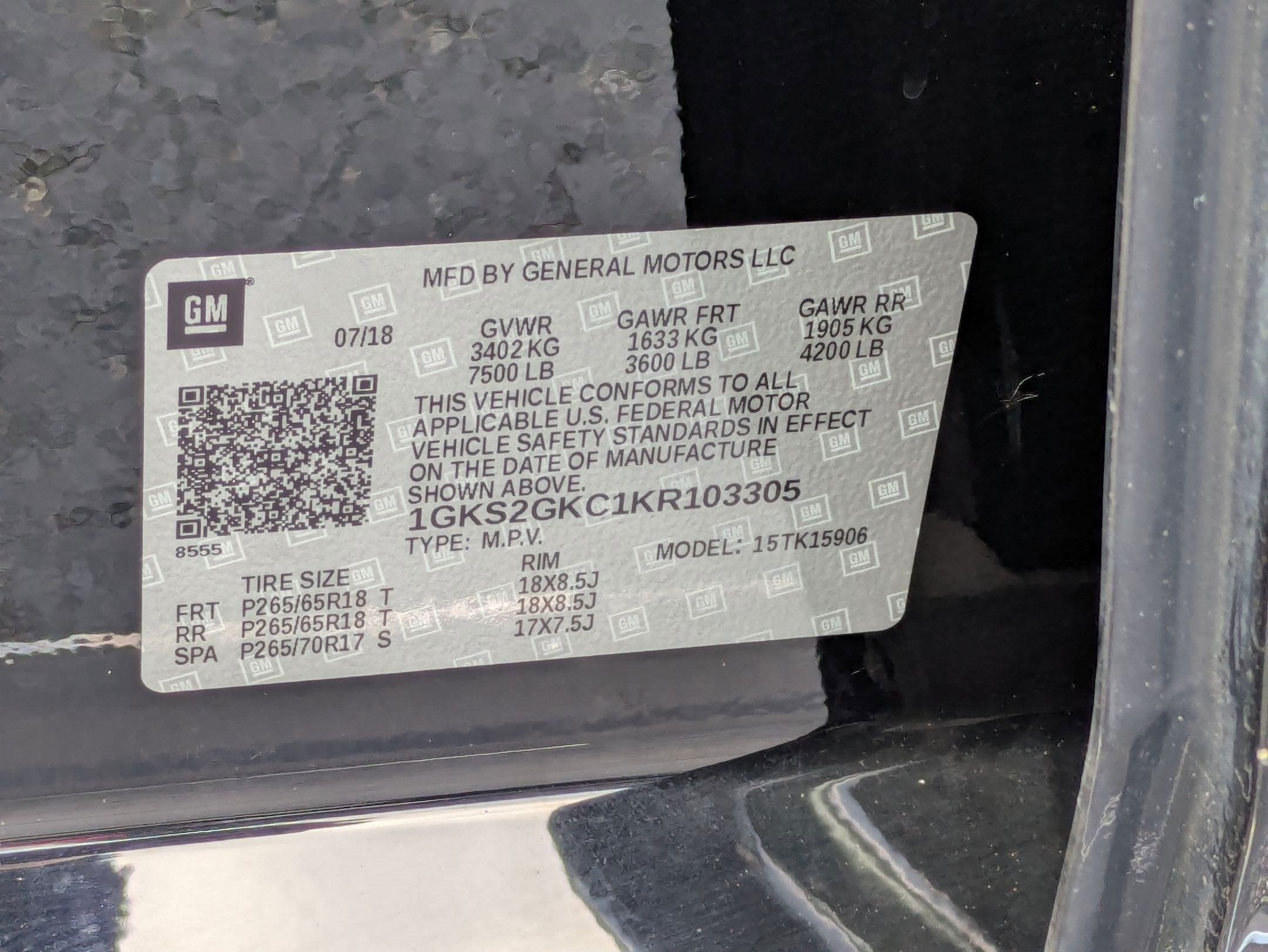 2019 GMC Yukon XL SLT