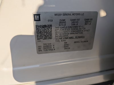 2020 Chevrolet Traverse High Country