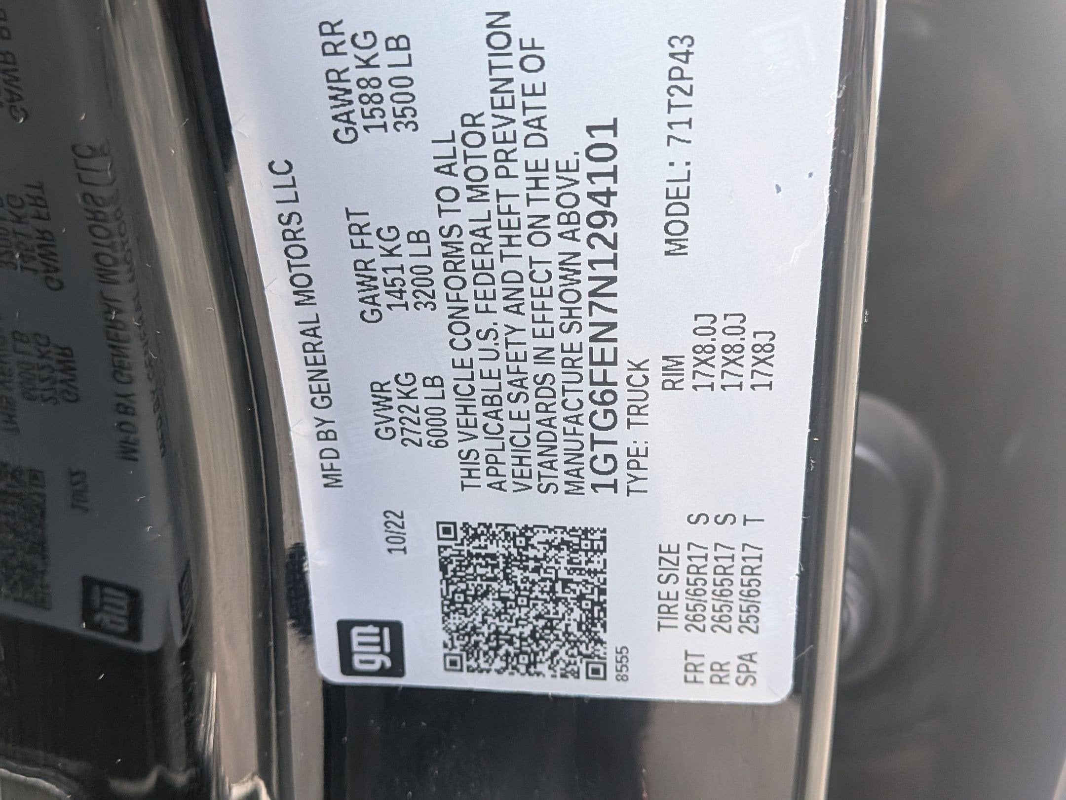 2022 GMC Canyon AT4 - Leather