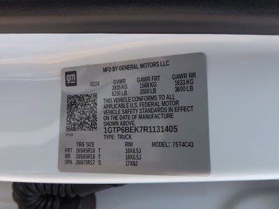 2024 GMC Canyon Elevation