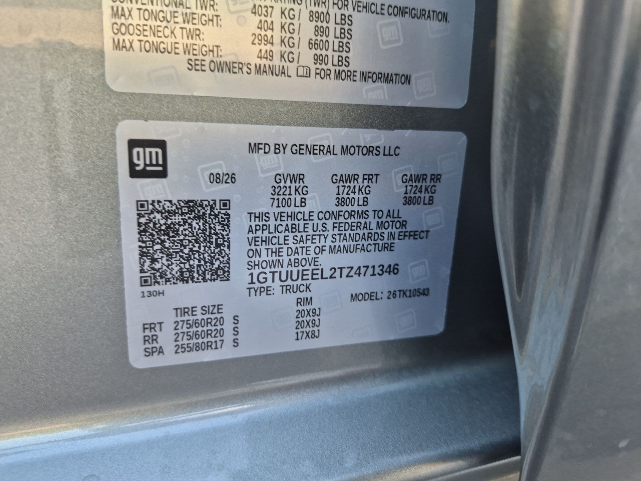 2026 GMC Sierra 1500 AT4