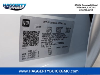 2026 GMC Sierra 1500 Denali Ultimate