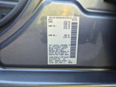 2020 Nissan Altima SL Intelligent AWD