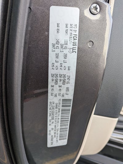 2017 Chrysler Pacifica Limited