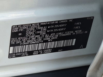 2021 Toyota RAV4 Hybrid XLE