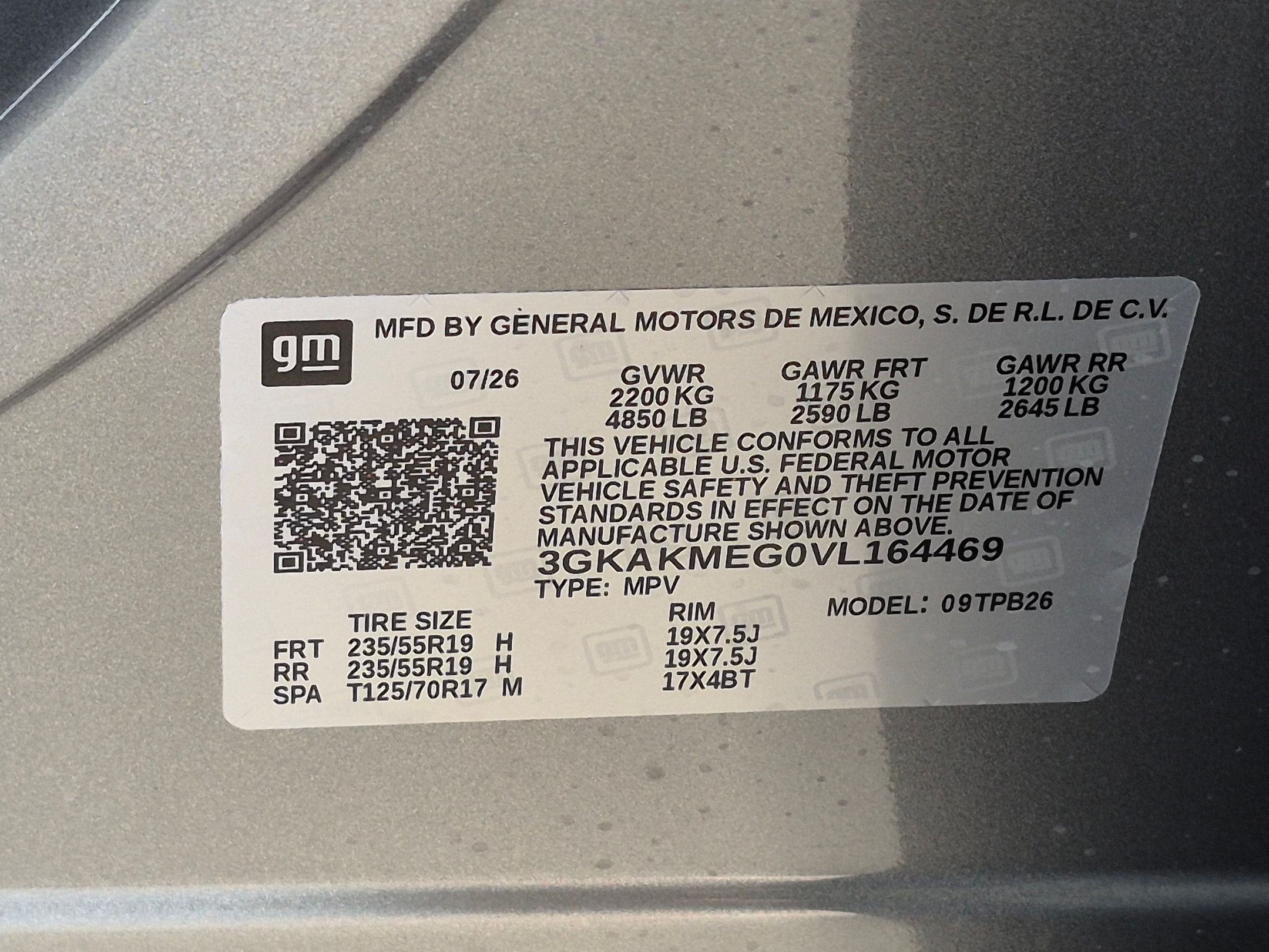 2027 GMC Terrain Elevation