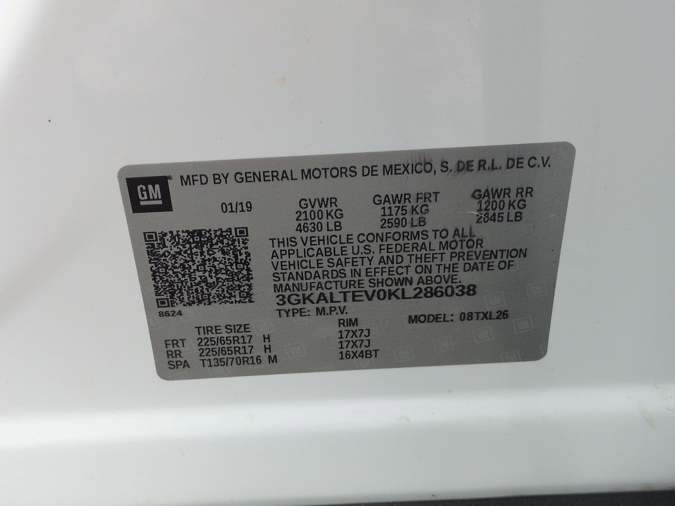 2019 GMC Terrain SLE