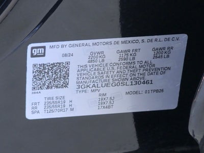 2025 GMC Terrain Elevation