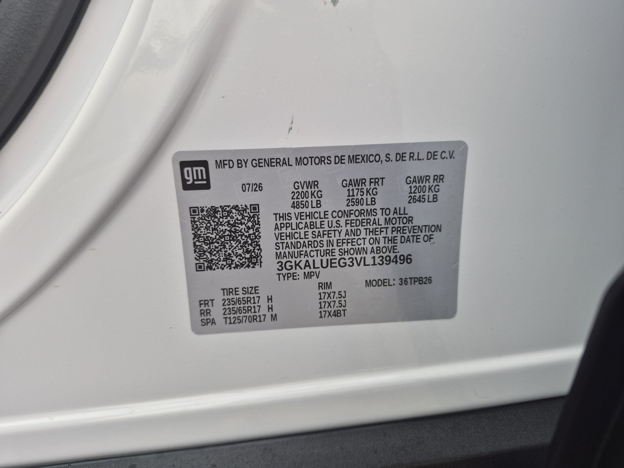 2027 GMC Terrain Elevation