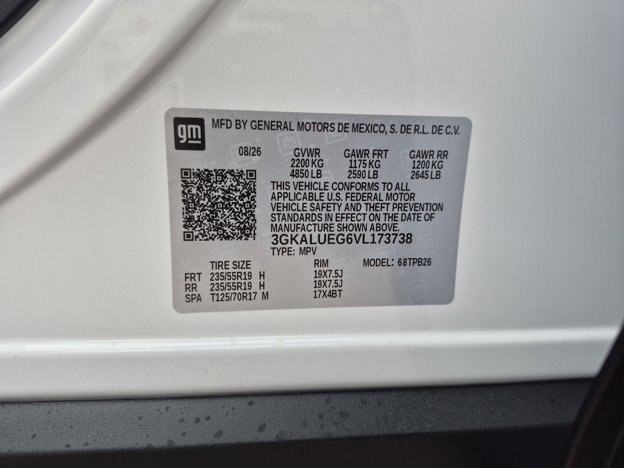 2027 GMC Terrain Elevation
