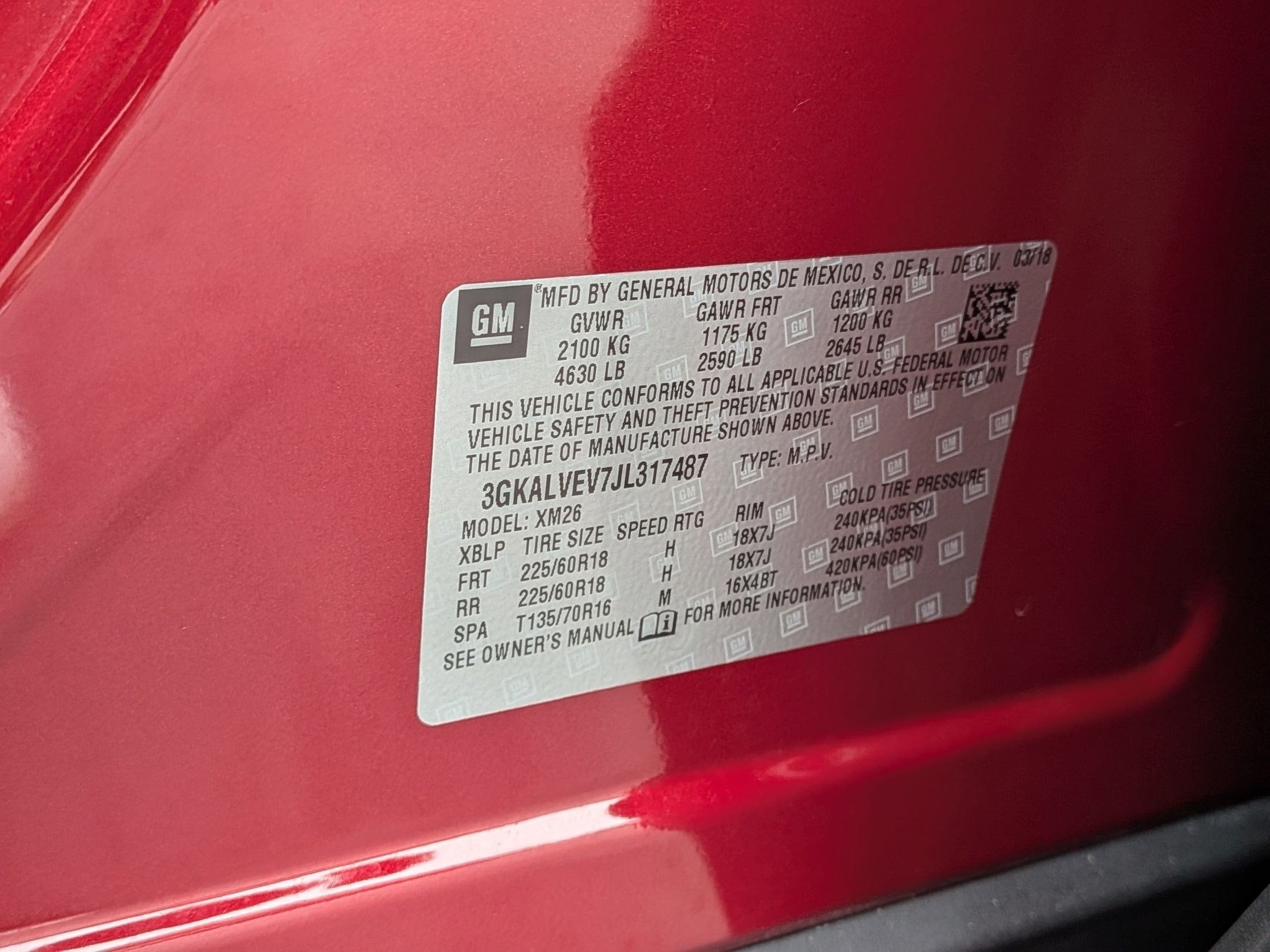 2018 GMC Terrain SLT