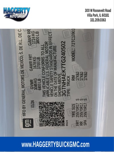 2026 GMC Sierra 1500 Pro