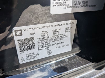 2022 GMC Sierra 1500 Limited AT4