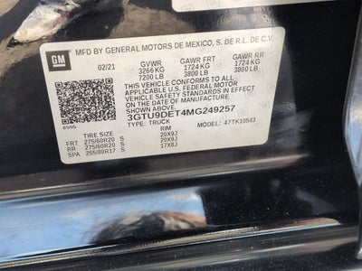 2021 GMC Sierra 1500 SLT