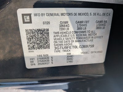 2020 GMC Sierra 1500 Denali