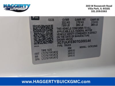 2026 GMC Sierra 1500 AT4X