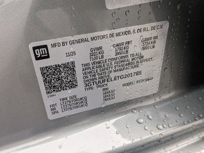 2026 GMC Sierra 1500 AT4X