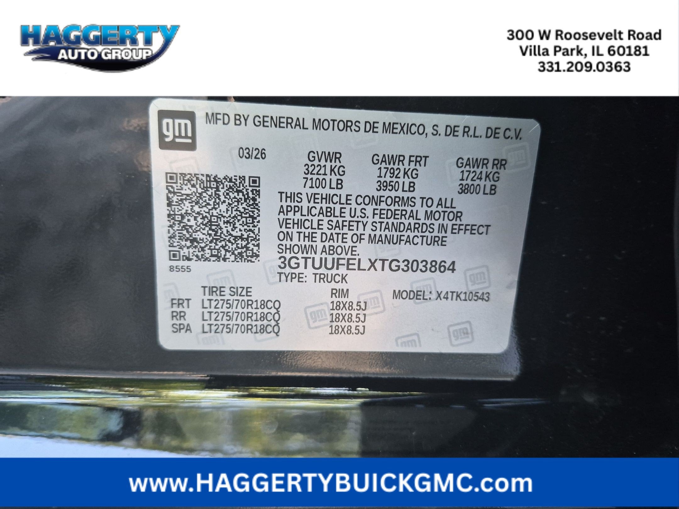 2026 GMC Sierra 1500 AT4X