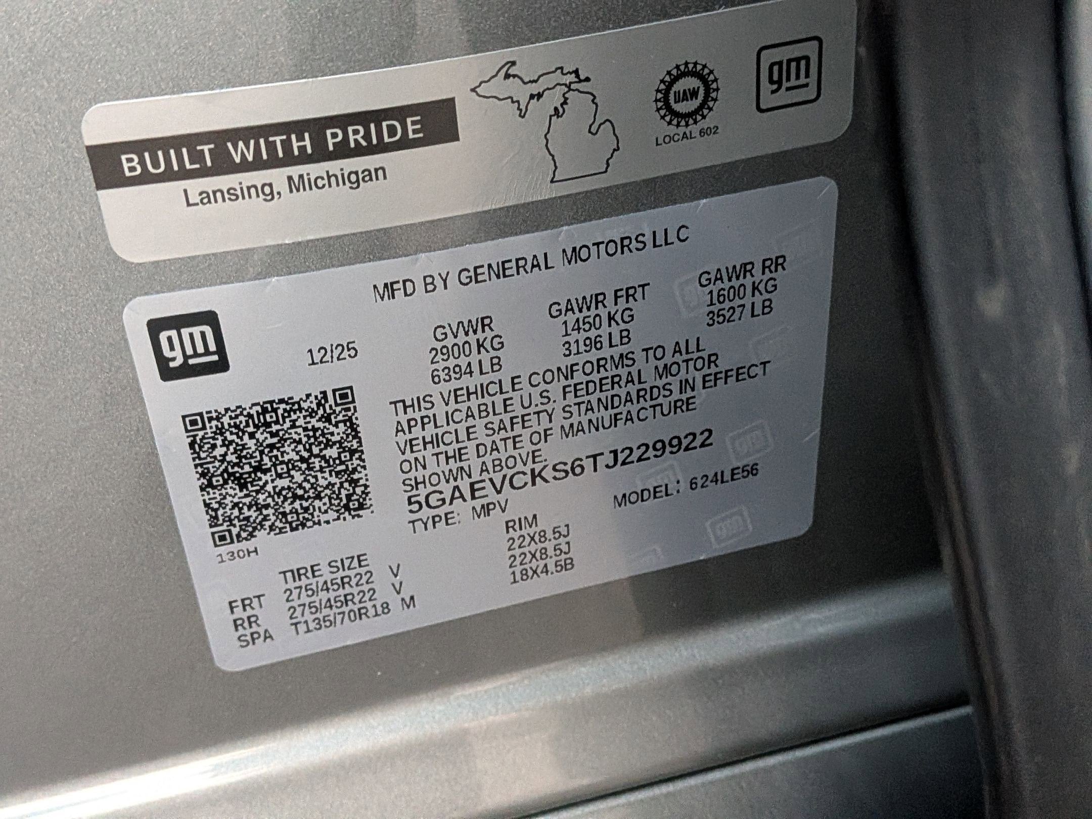 2026 Buick Enclave Avenir