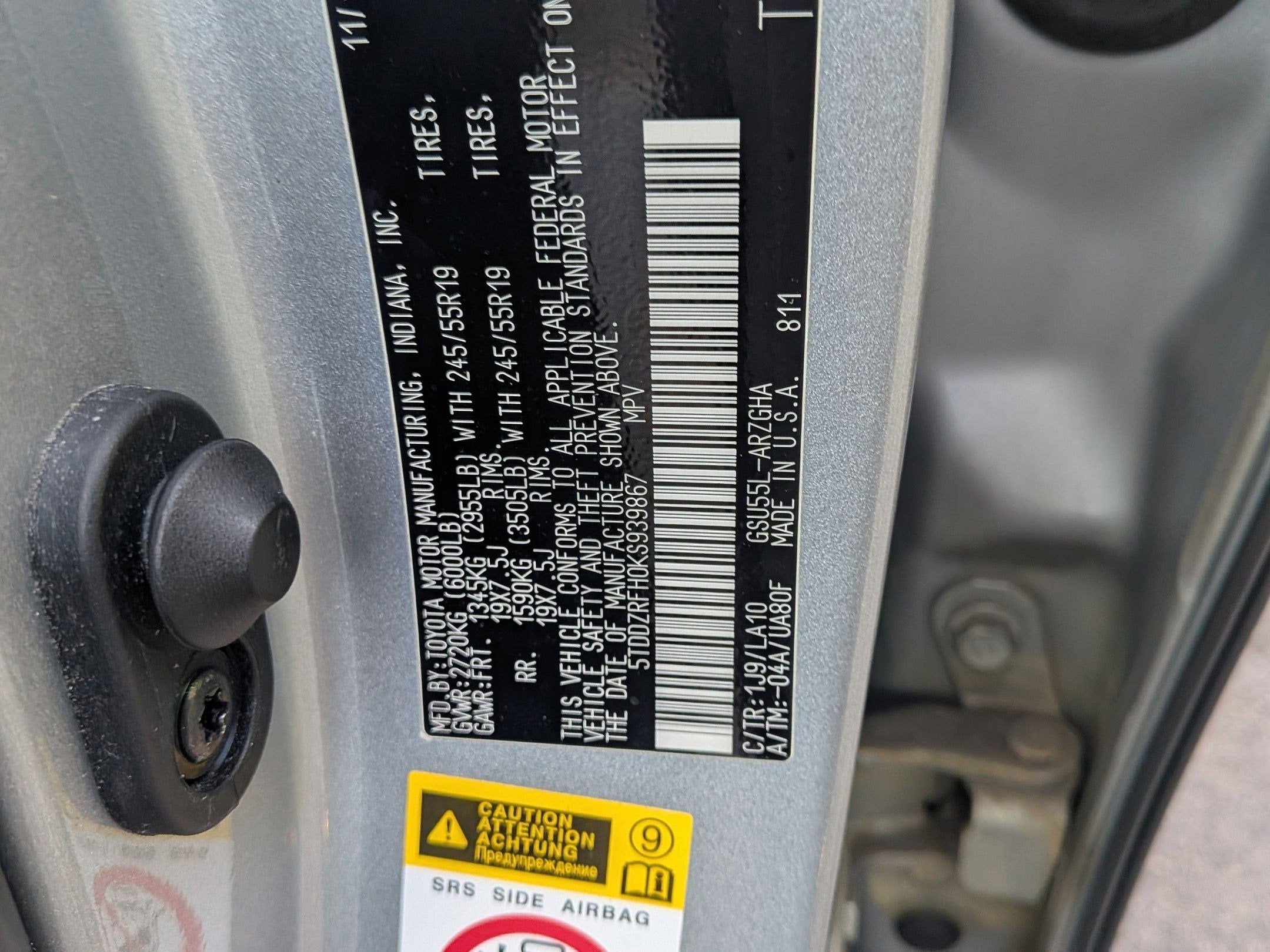 2019 Toyota Highlander Limited