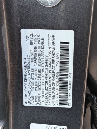 2025 Honda CR-V Hybrid Sport Touring