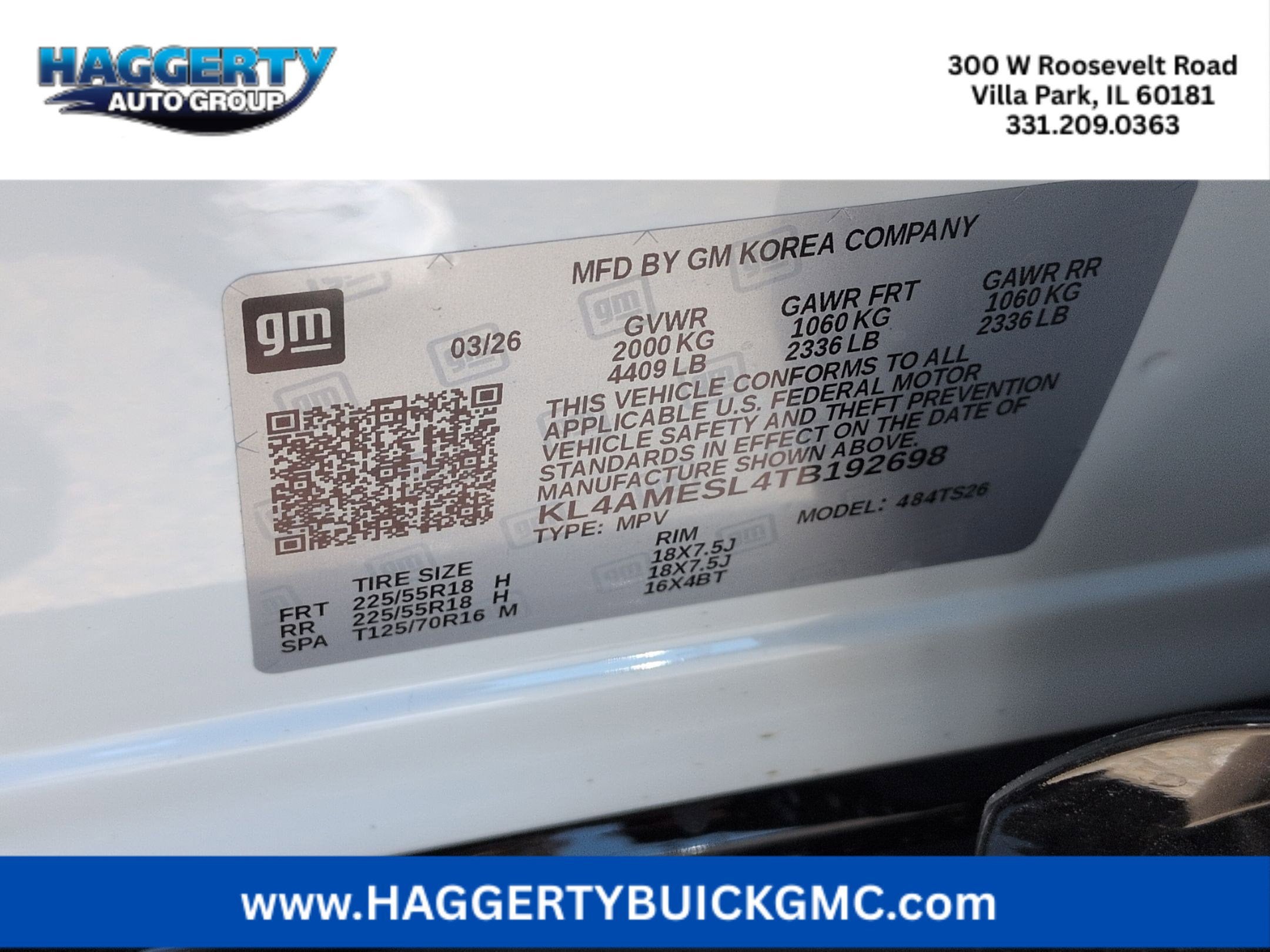 2026 Buick Encore GX Sport Touring
