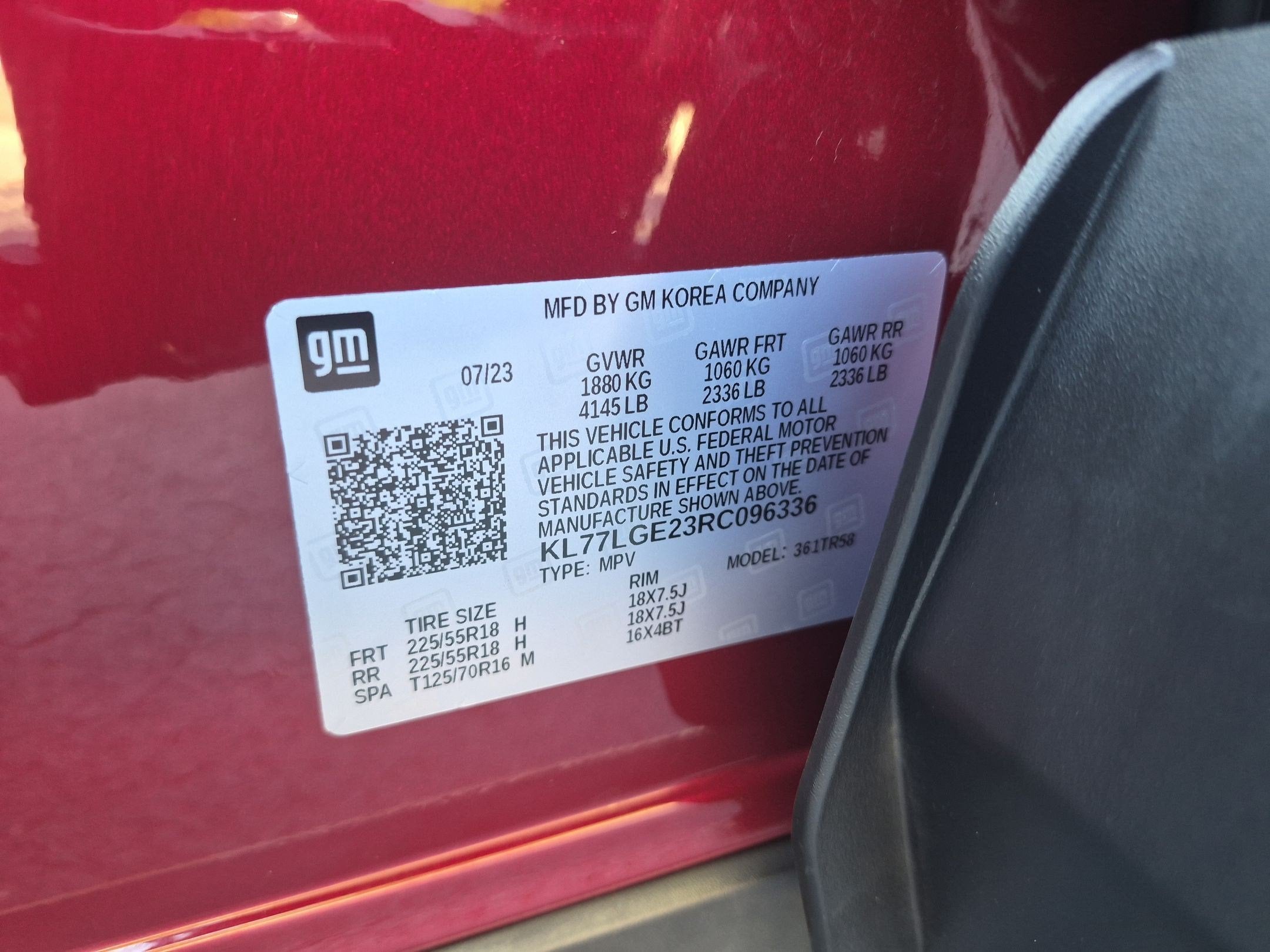 2024 Chevrolet Trax 1RS