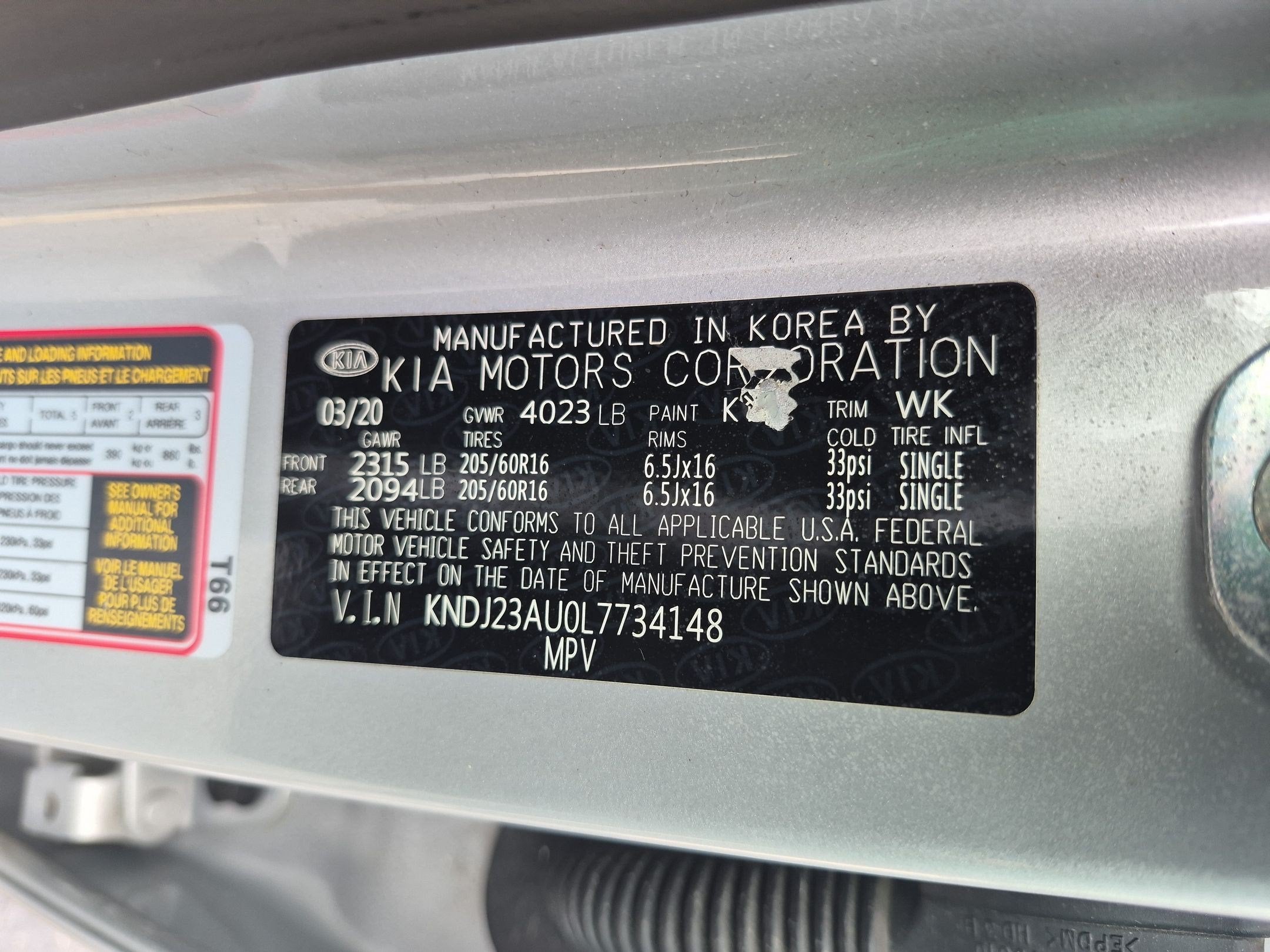 2020 Kia Soul S
