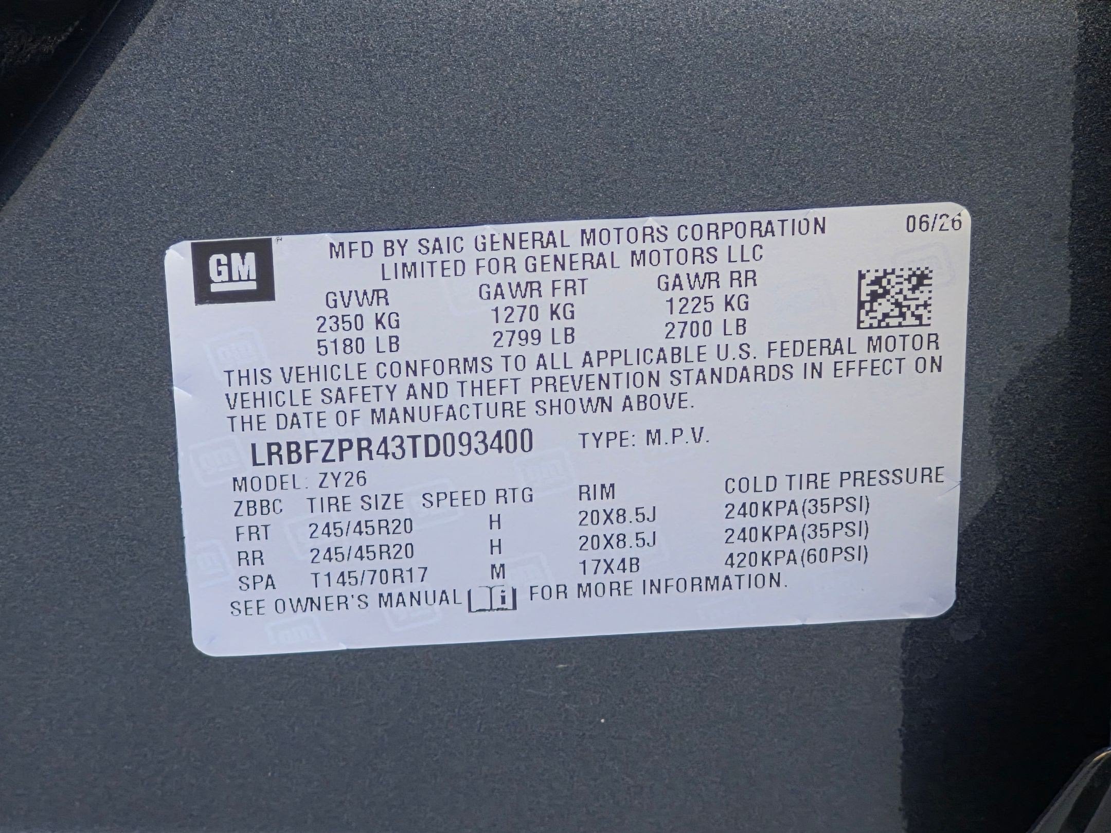2026 Buick Envision Sport Touring