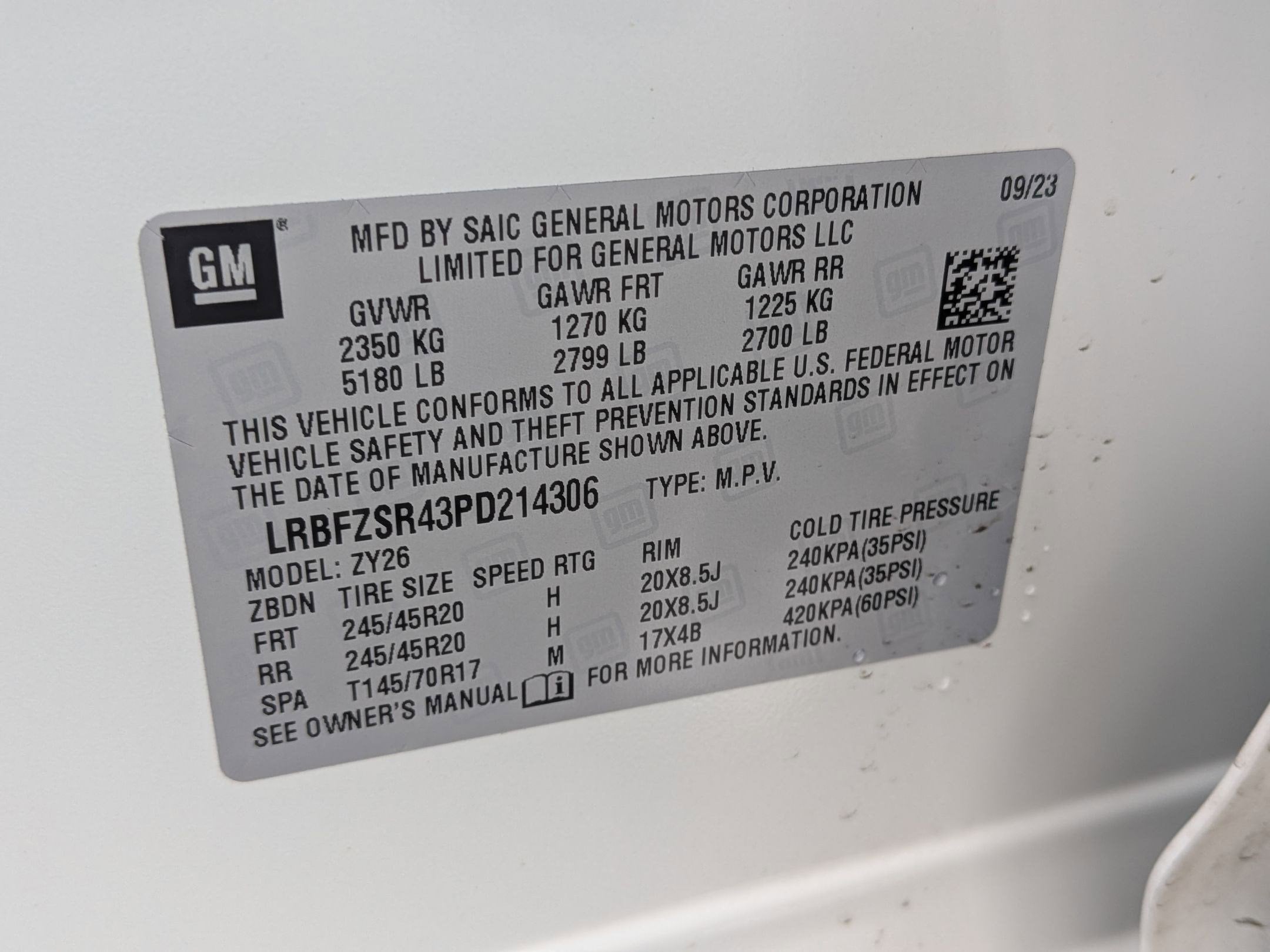 2023 Buick Envision Avenir