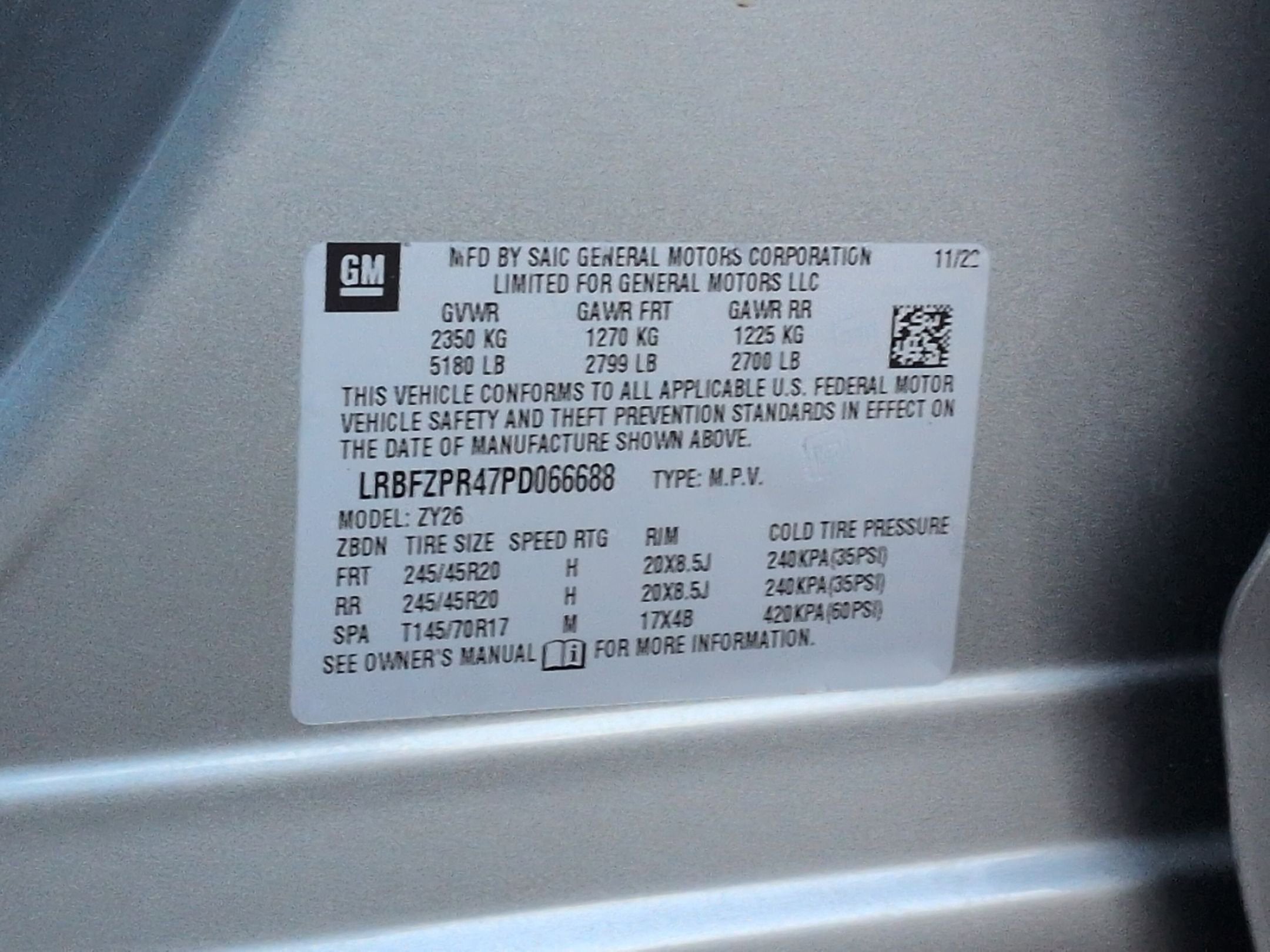 2023 Buick Envision Avenir