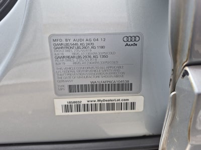 2012 Audi Q5 2.0T Premium Plus